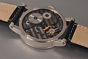 Armbanduhr mit schwarzem PVD-beschichtetem Werk ETA 6497