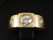 Brillantring ca. 0,70ct in Rosegold