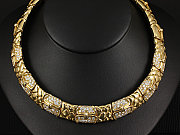 Hochwertiges Brillantcollier ca. 8,20ct