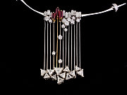 Einzigartiges Rubin Brillant Diamant Collier ca. 6,15ct