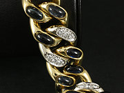 Pomellato Schweres Saphir-Brillant-Armband